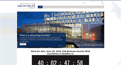 Desktop Screenshot of consultingarchitects.ab.ca