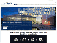 Tablet Screenshot of consultingarchitects.ab.ca